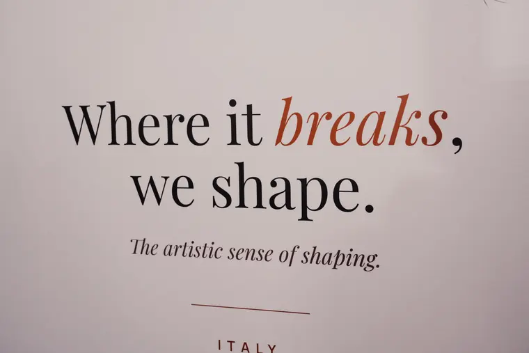 Where it breaks, we shape.