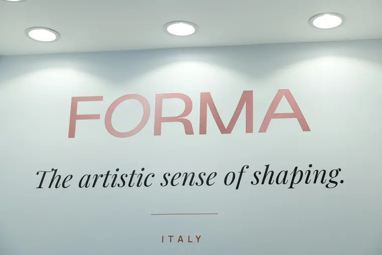The artistic sense of shaping.